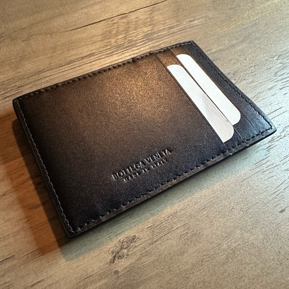 Bottega Veneta Intreccio leather card case - Picture 2 of 5